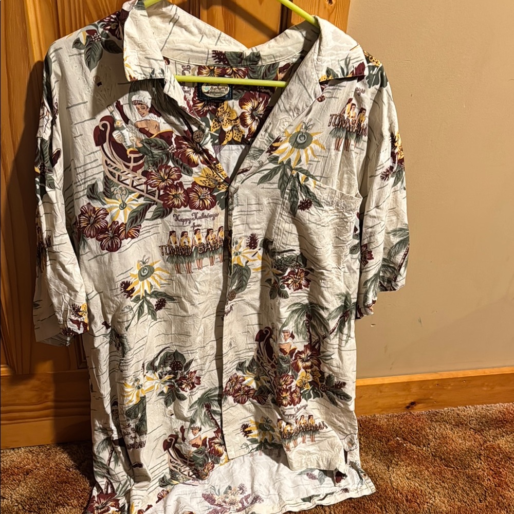 Tropical Floral Men's Shirt